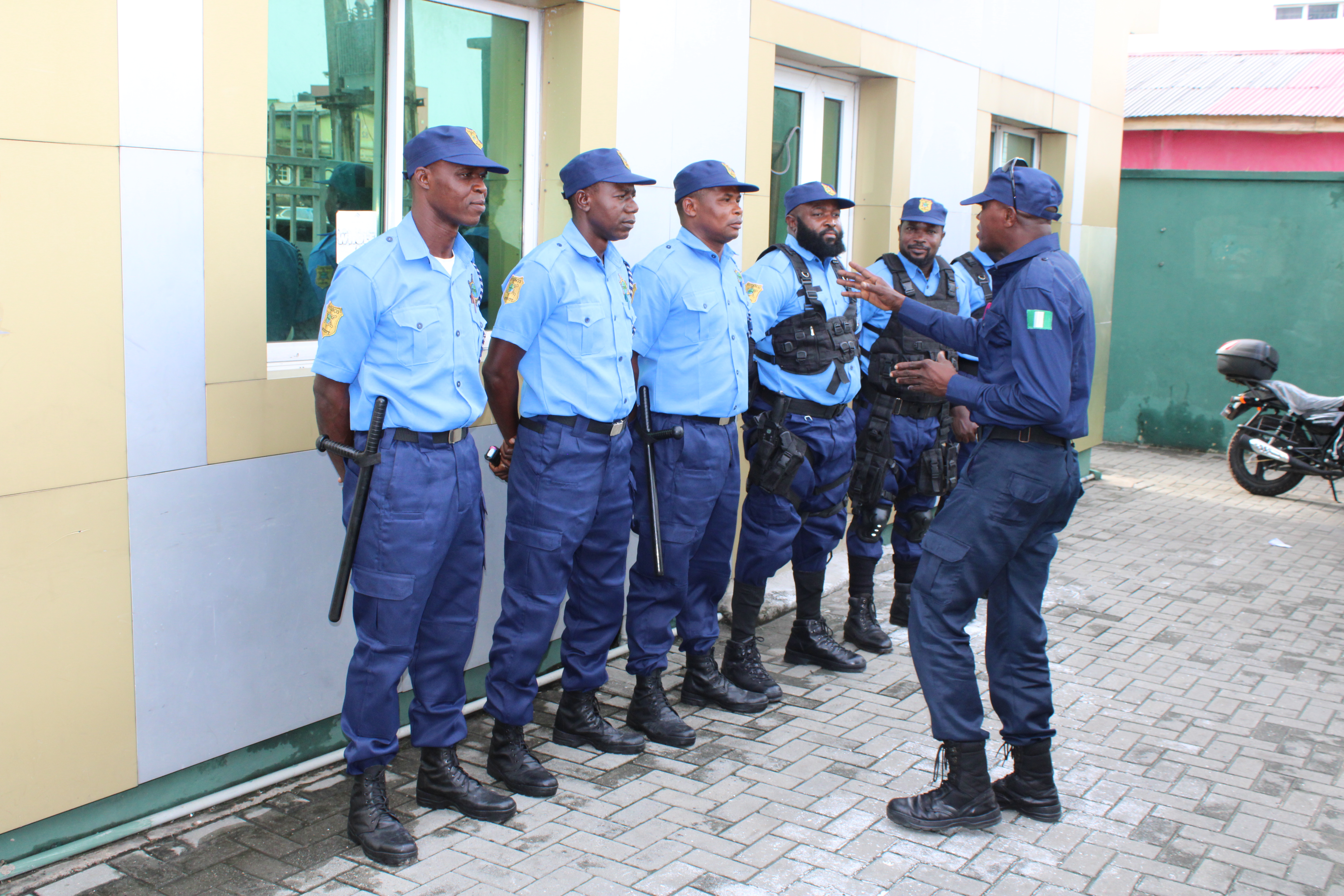 CCTV monitoring room